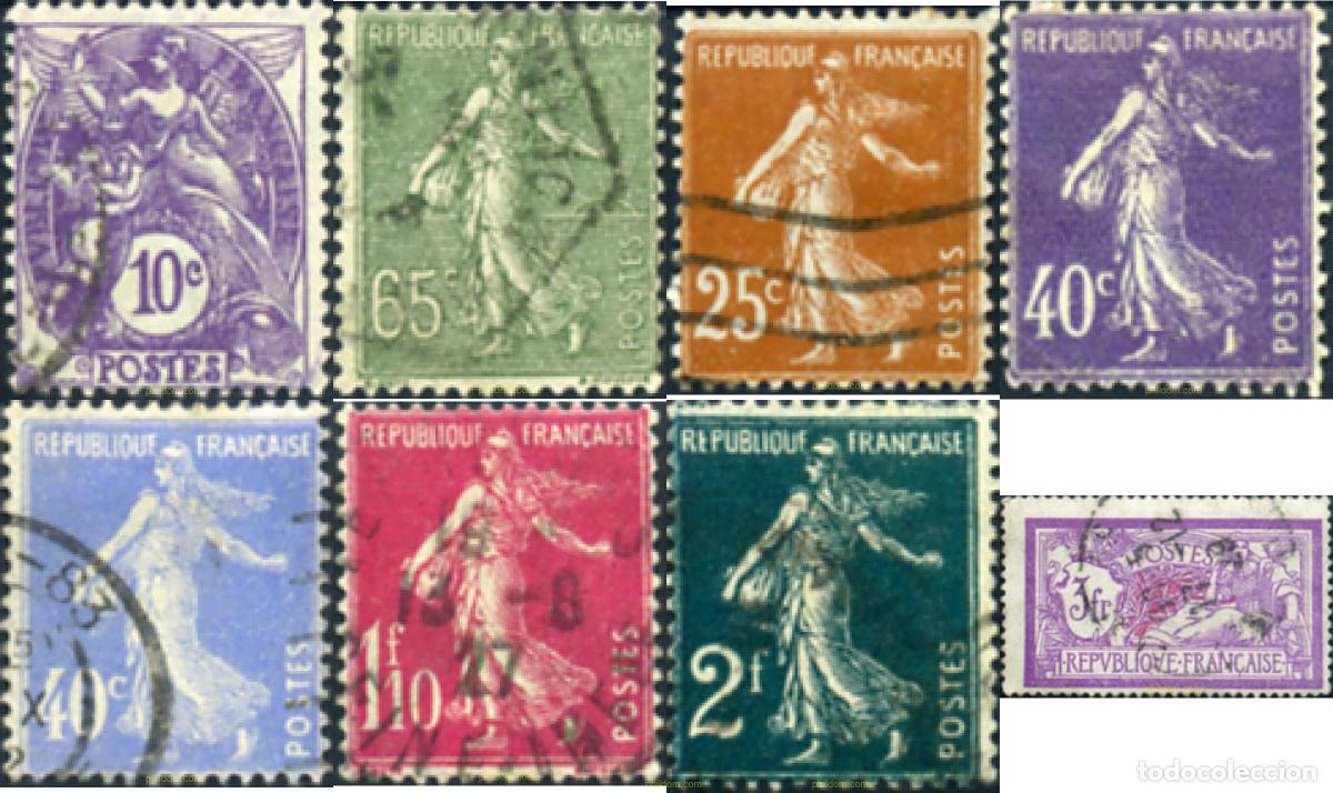 Sellos: 313596 USED FRANCIA 1927 SEMBRADORA