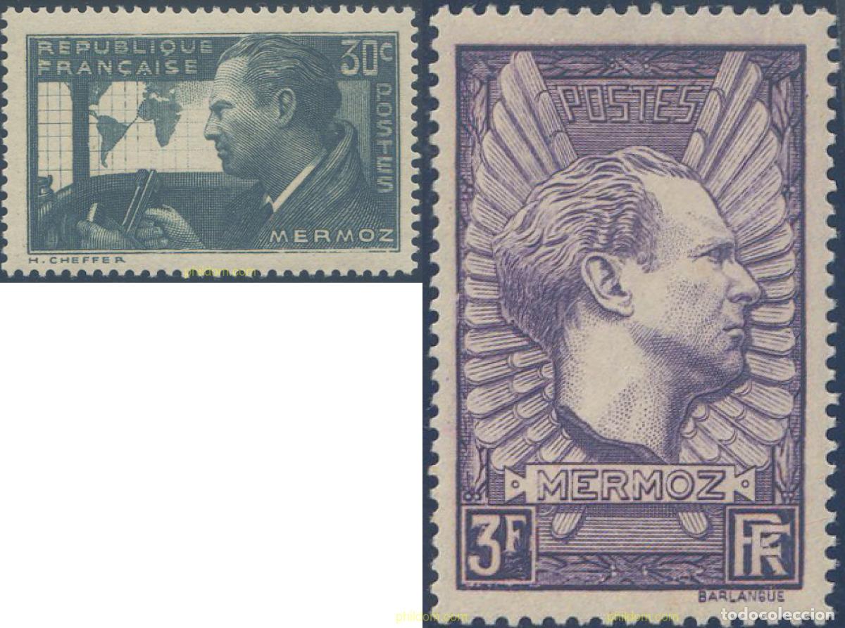 Sellos: 120381 MNH FRANCIA 1937 AVIACION
