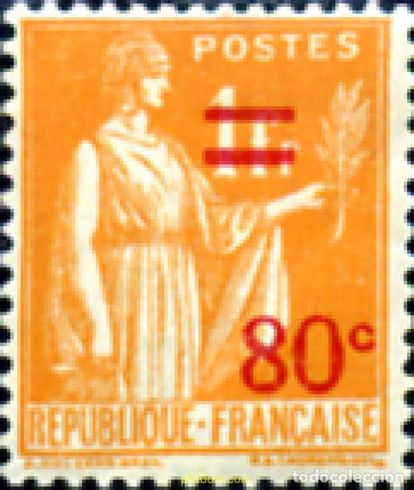 Sellos: 120418 MNH FRANCIA 1937 ALEGORIA