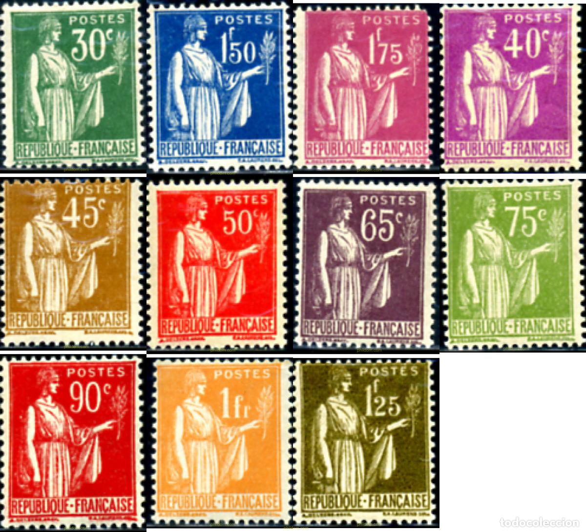 Sellos: 314866 HINGED FRANCIA 1932 ALEGORIA