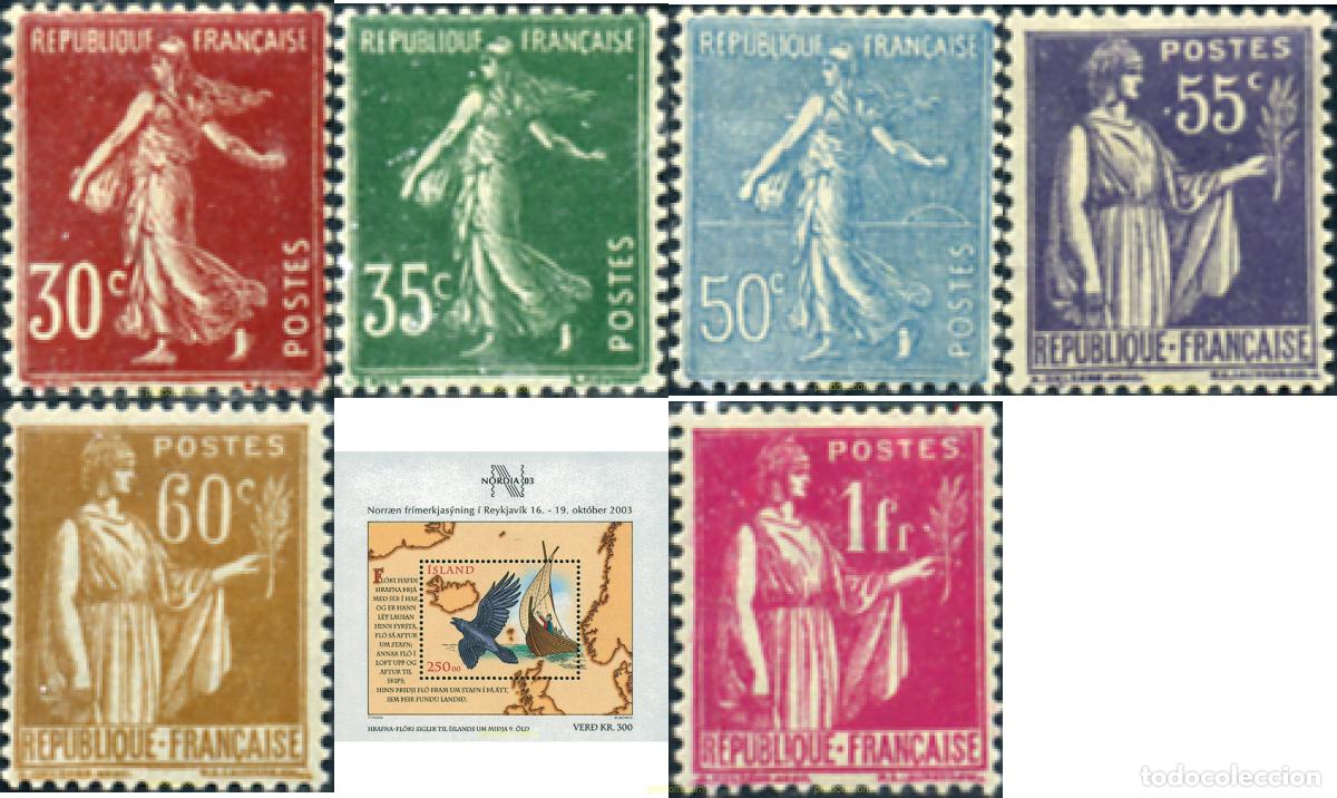 Briefmarken: 342075 HINGED FRANCIA 1937 LA PAZ