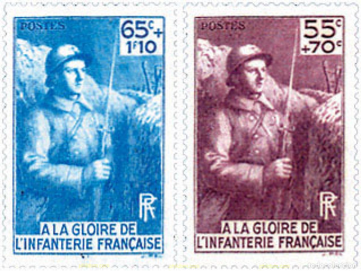 Briefmarken: 120517 MNH FRANCIA 1938 MONUMENTOS Y LUGARES