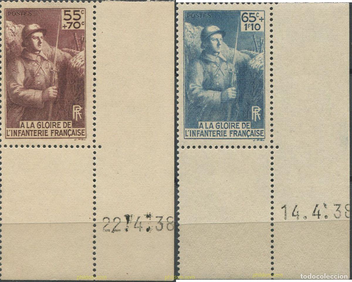 Sellos: 669751 MNH FRANCIA 1938 MONUMENTOS Y LUGARES