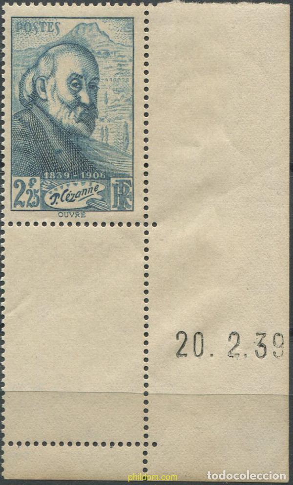 Briefmarken: 669730 MNH FRANCIA 1939 CENTENARIO DEL NACIMIENTO DE PAUL CEZANNE