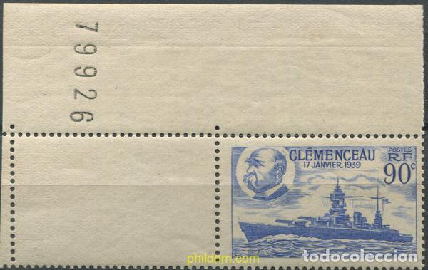 Timbres: 669737 MNH FRANCIA 1939 BARCO