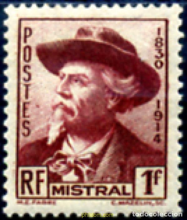 Briefmarken: 120764 MNH FRANCIA 1941 POETAS