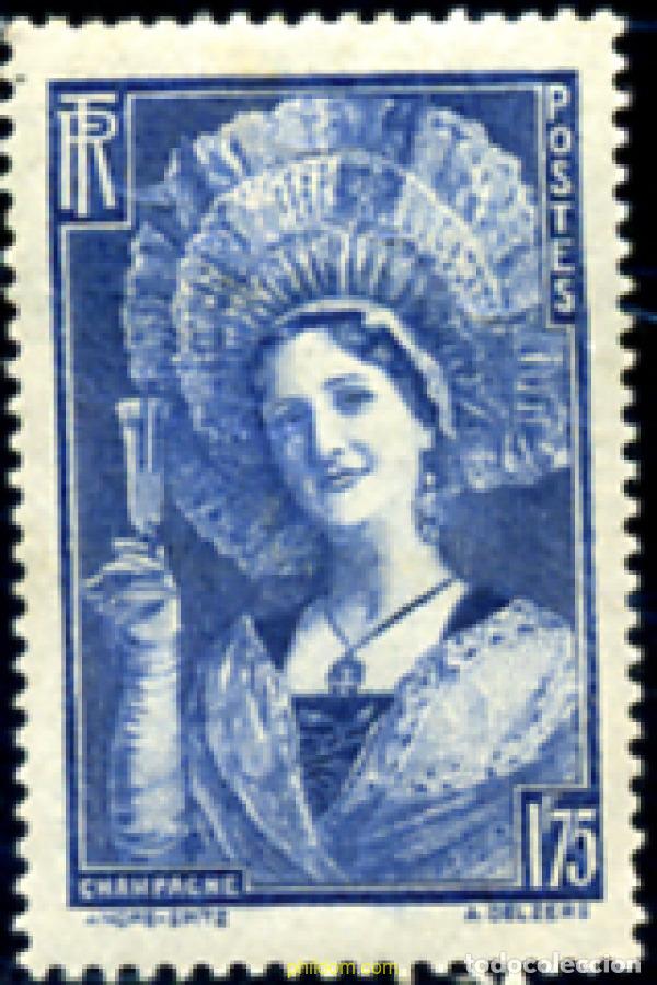 Briefmarken: 248675 HINGED FRANCIA 1938 MONUMENTOS Y LUGARES