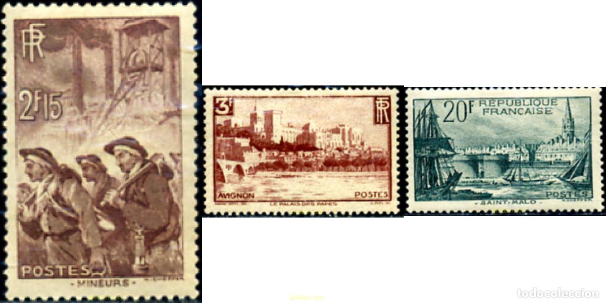 Sellos: 249490 MNH FRANCIA 1938 MONUMENTOS Y LUGARES