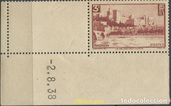 Sellos: 669732 MNH FRANCIA 1938 MONUMENTOS Y LUGARES