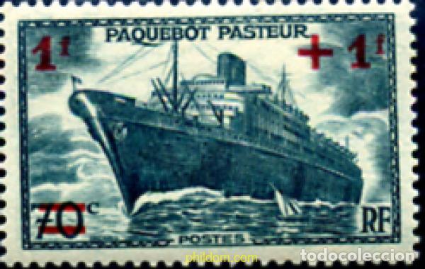 Sellos: 120773 MNH FRANCIA 1941 A BENEFICIO DE LAS OBRAS DEL MAR