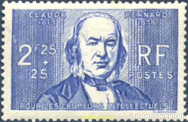 Sellos: 248891 HINGED FRANCIA 1939 A BENEFICIO DE LOS PARADOS INTELECTUALES