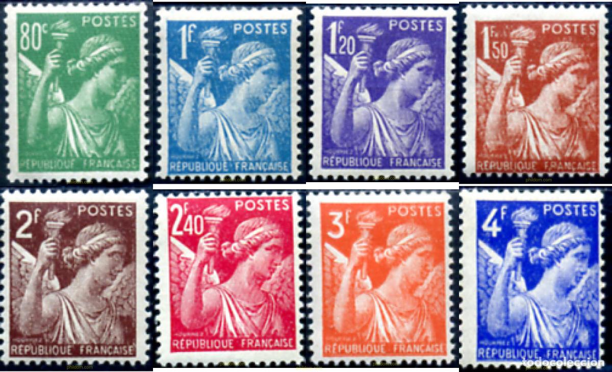 Timbres: 120862 MNH FRANCIA 1944 IRIS