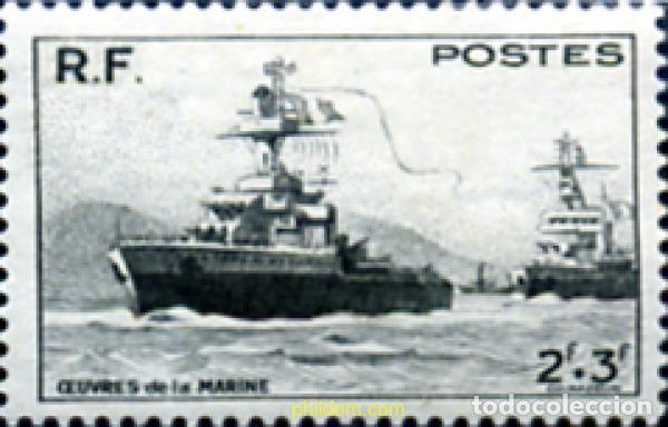 Timbres: 120957 MNH FRANCIA 1946 PARA LAS OBRAS DE LA MARINA