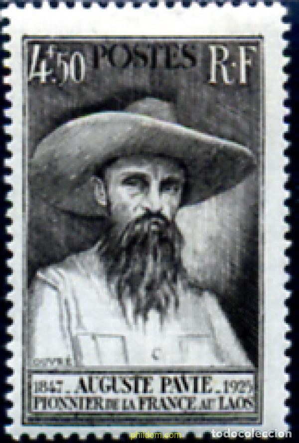 Sellos: 247188 HINGED FRANCIA 1947 CENTENARIO DEL NACIMIENTO DE AUGUSTO PAVIE