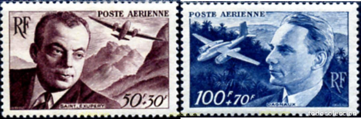 Sellos: 121071 MNH FRANCIA 1947 PERSONAJES