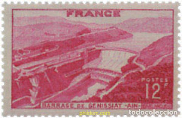 Sellos: 352600 HINGED FRANCIA 1948 EMBALSES