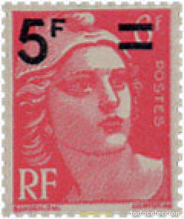 Sellos: 121097 MNH FRANCIA 1949 MARIANNE DE GANDON