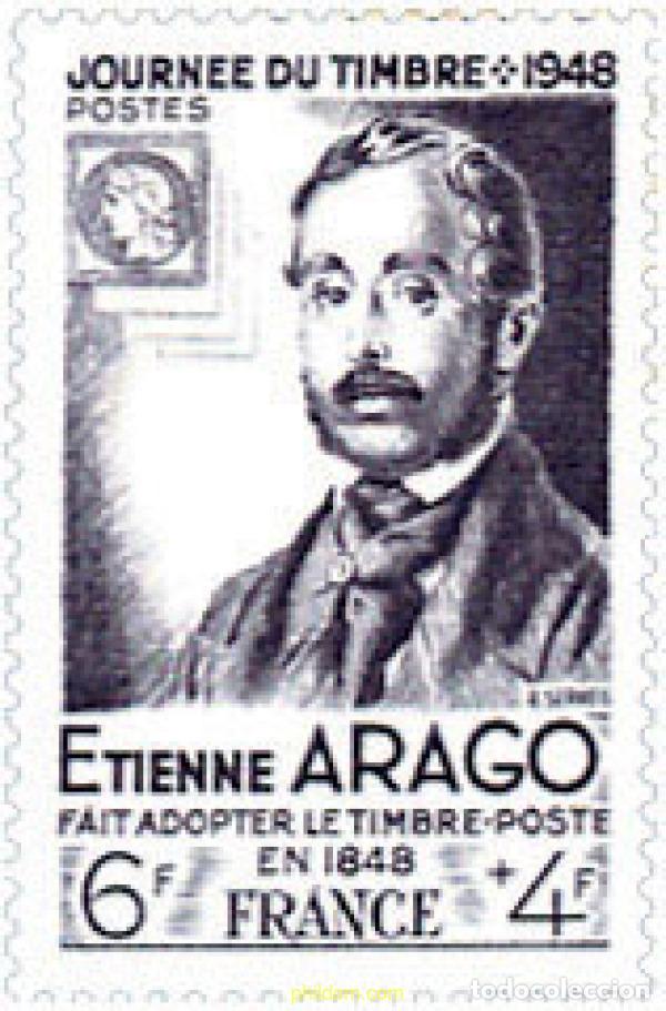 Sellos: 121072 MNH FRANCIA 1948 DIA DEL SELLO