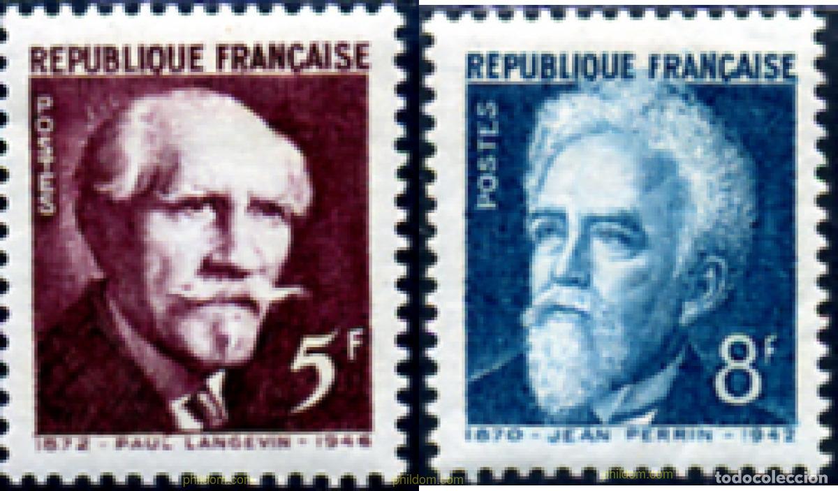 Sellos: 121096 MNH FRANCIA 1948 PERSONAJES CELEBRES