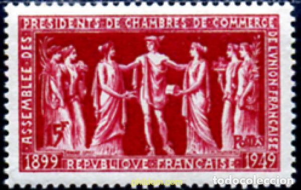 Briefmarken: 121181 MNH FRANCIA 1949 ASAMBLEA DE PRESIDENTES DE CAMARAS DE COMERCIO DE LA UNION FRANCESA