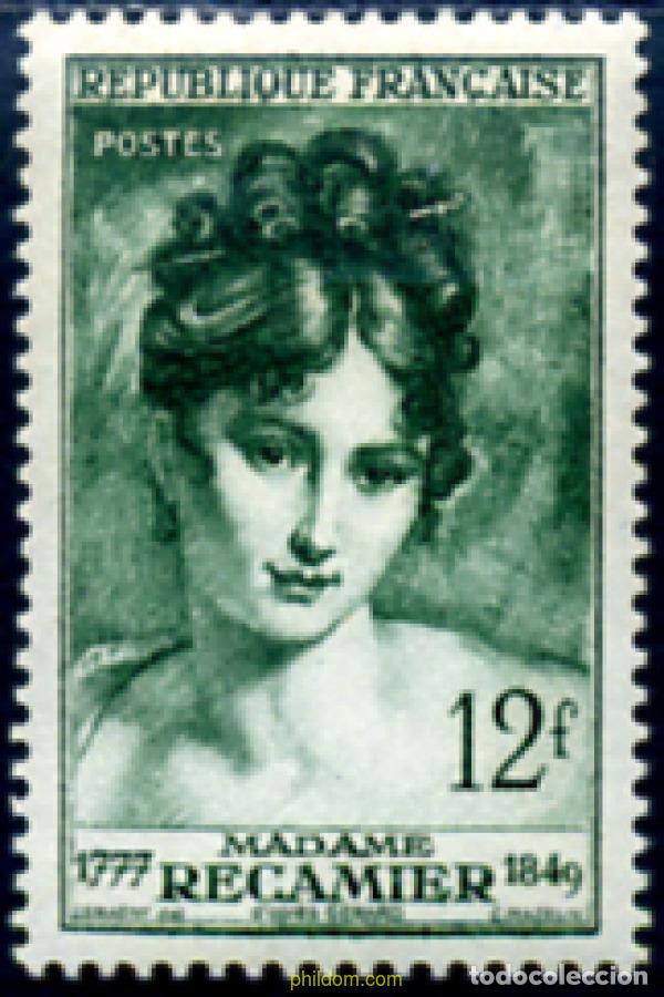 Sellos: 121247 MNH FRANCIA 1950 MADAME RECAMIER