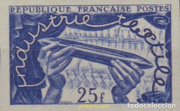 Sellos: 578200 MNH FRANCIA 1951 EXPOSICION TEXTIL INTERNACIONAL DE LILLE