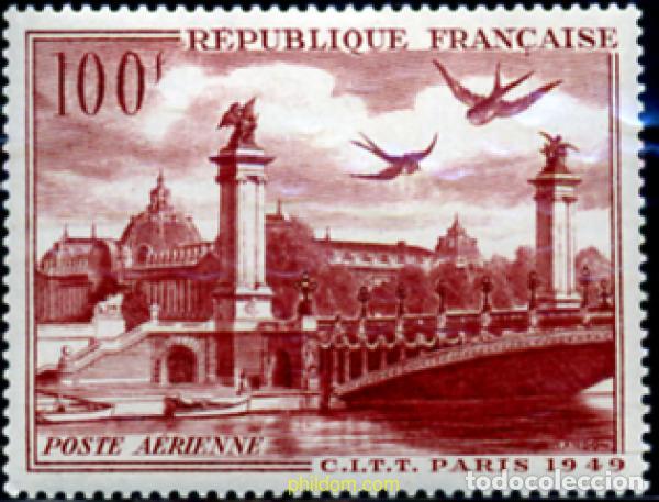 Francobolli: 622315 MNH FRANCIA 1949 CONGRESO INTERNACIONAL DE TELEGRAFIA Y TELEFONIA