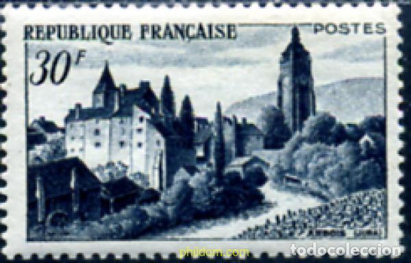 Sellos: 121283 MNH FRANCIA 1951 CASTILLOS