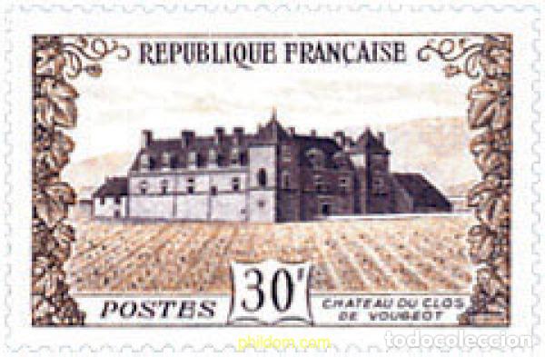 Sellos: 121291 MNH FRANCIA 1951 CASTILLO CLOS DE VOUGEOT