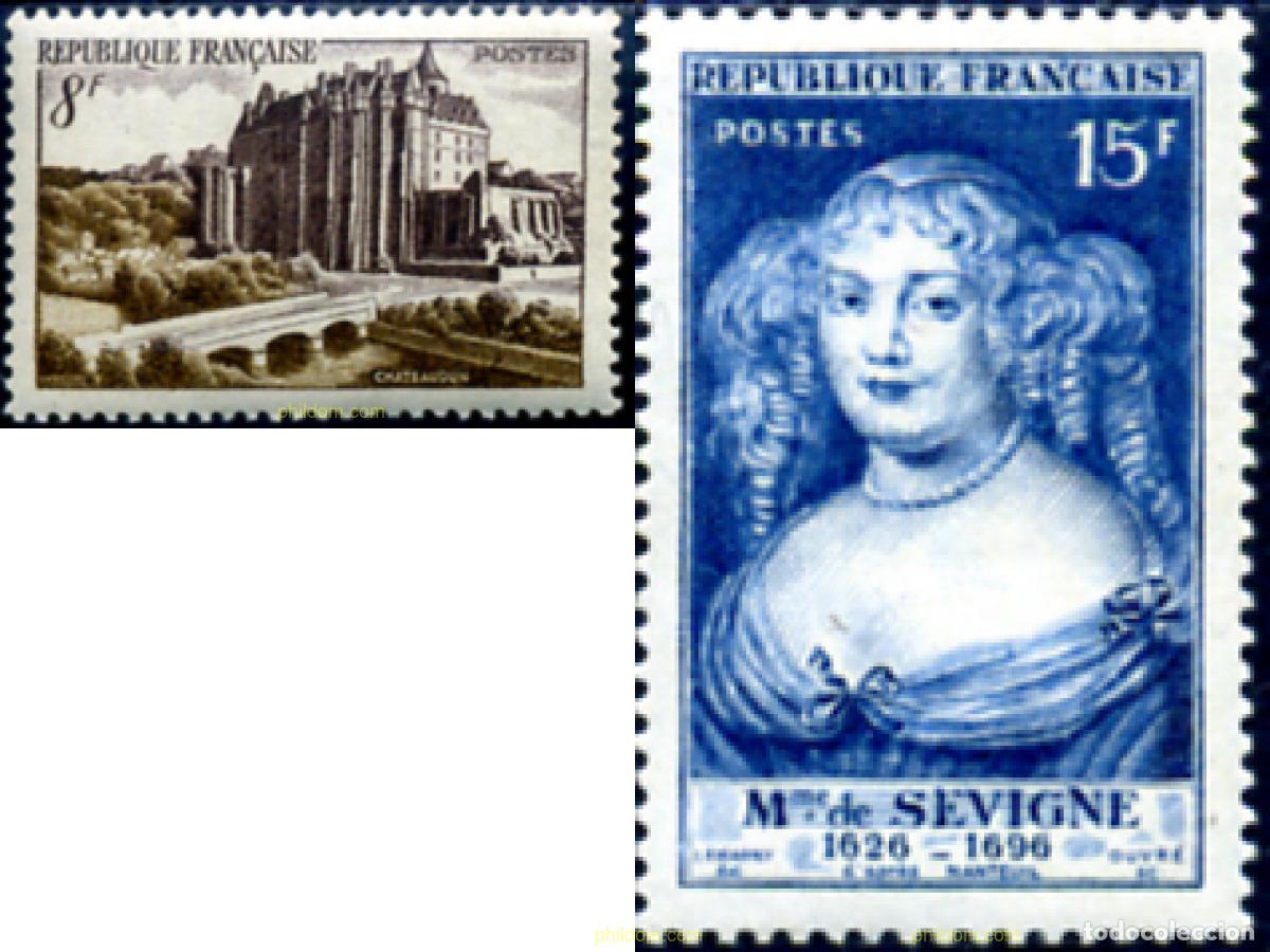 Sellos: 121243 MNH FRANCIA 1950 MOTIVOS VARIOS