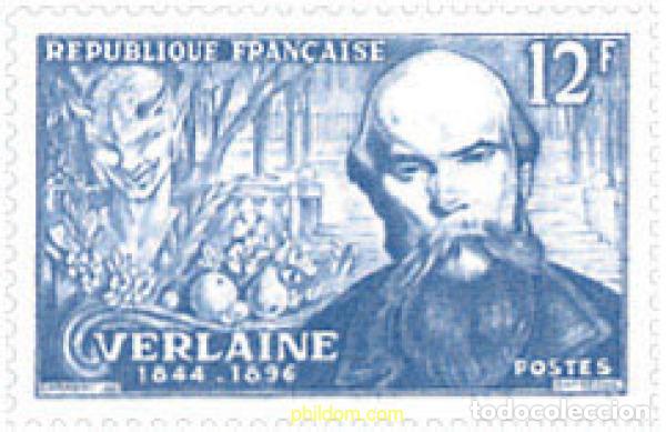 Sellos: 352670 HINGED FRANCIA 1951 POETAS