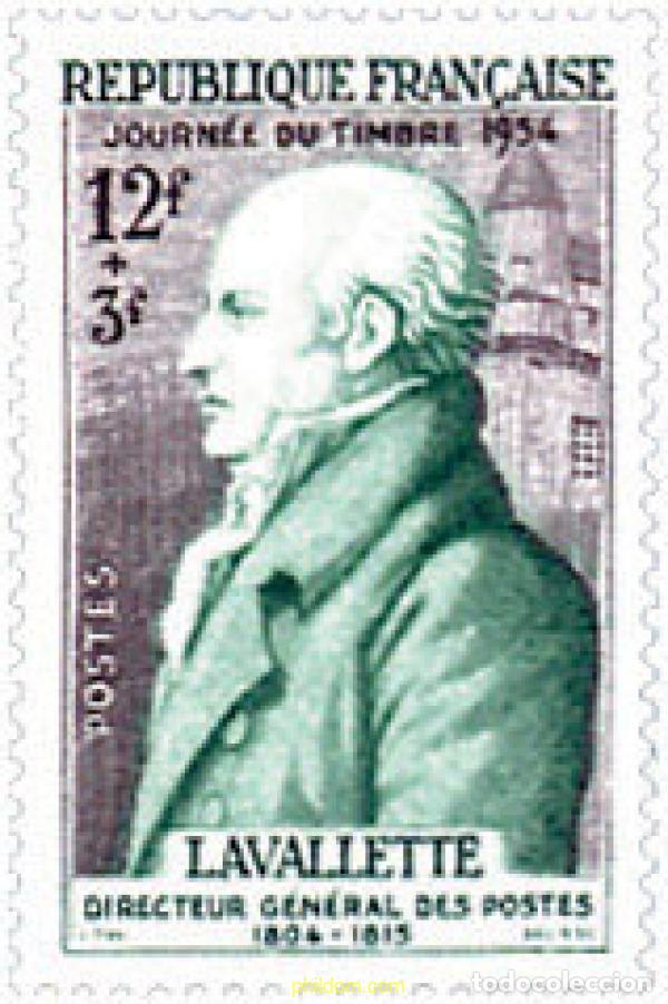 Sellos: 121317 MNH FRANCIA 1954 DIA DEL SELLO