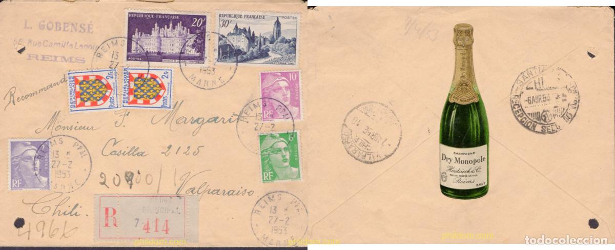 Sellos: 640580 MNH FRANCIA 1952 CASTILLOS