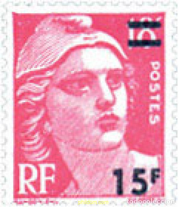 Sellos: 352689 HINGED FRANCIA 1954 MARIANNE DE GANDON