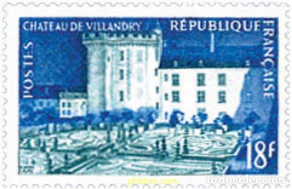 Sellos: 121328 MNH FRANCIA 1954 CASTILLO VILLANDRY