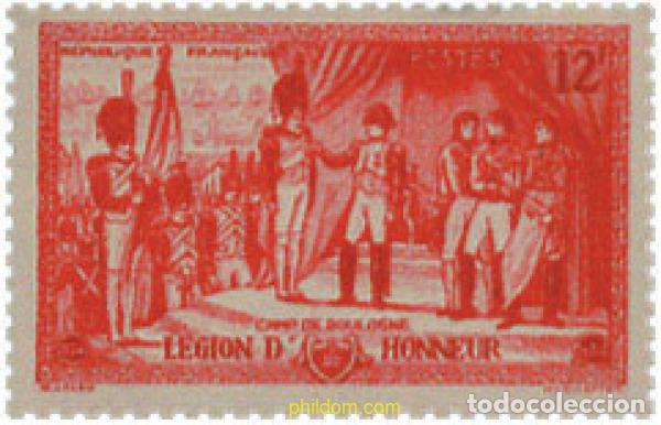 Sellos: 121330 MNH FRANCIA 1954 3 CENTENARIO DE LA LEGION DEL HONOR