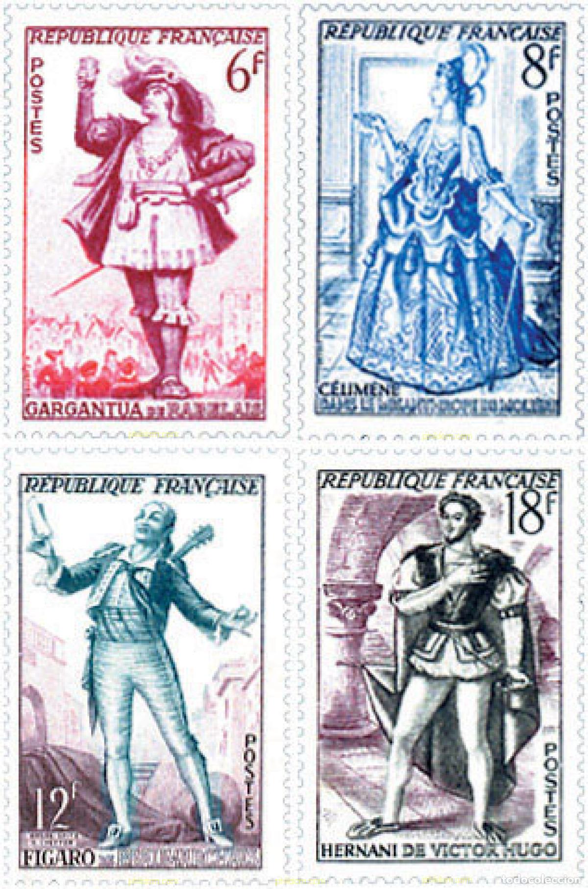 Sellos: 121309 MNH FRANCIA 1953 TEATRO FRANCES