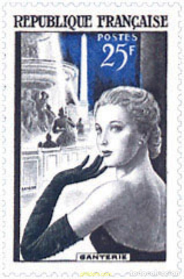 Sellos: 121336 MNH FRANCIA 1955 INDUSTRIA GUANTERA
