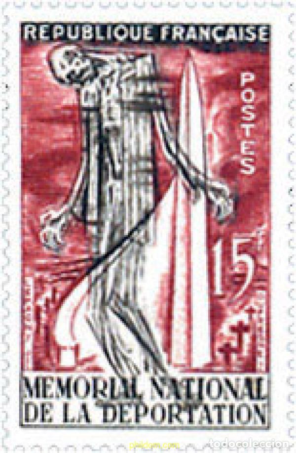 Timbres: 121368 MNH FRANCIA 1956 MEMORIAL NACIONAL DE LA DEPORTACION