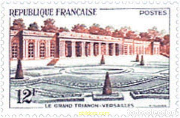 Sellos: 121376 MNH FRANCIA 1956 CASTILLOS