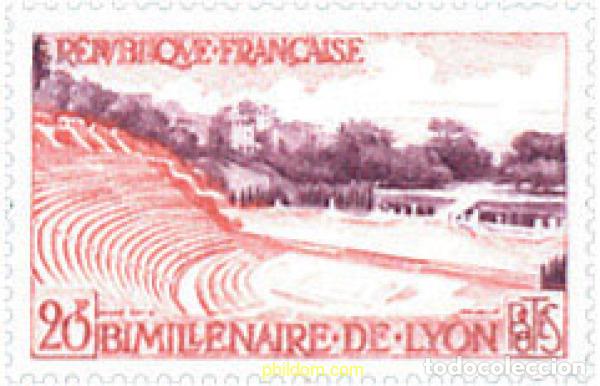 Sellos: 121543 MNH FRANCIA 1957 BIMILENARIO DE LYON