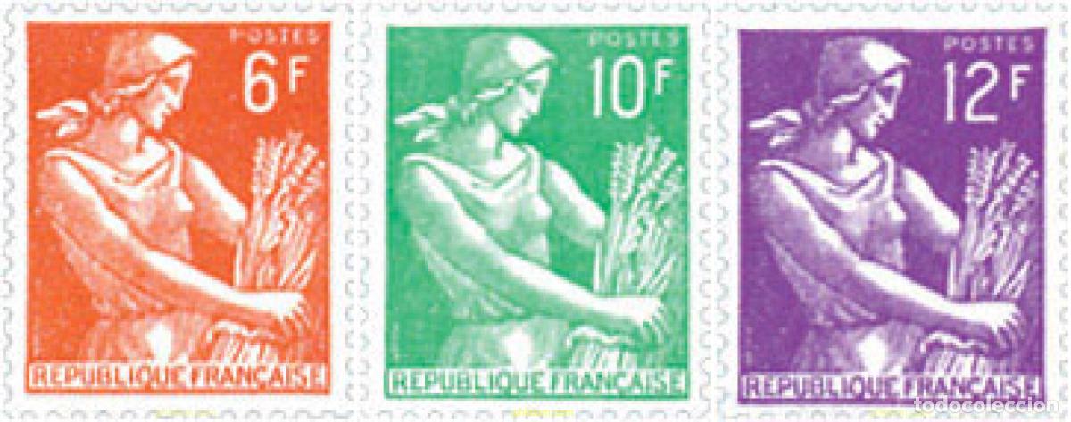 Sellos: 121540 MNH FRANCIA 1957 SEMBRADORA