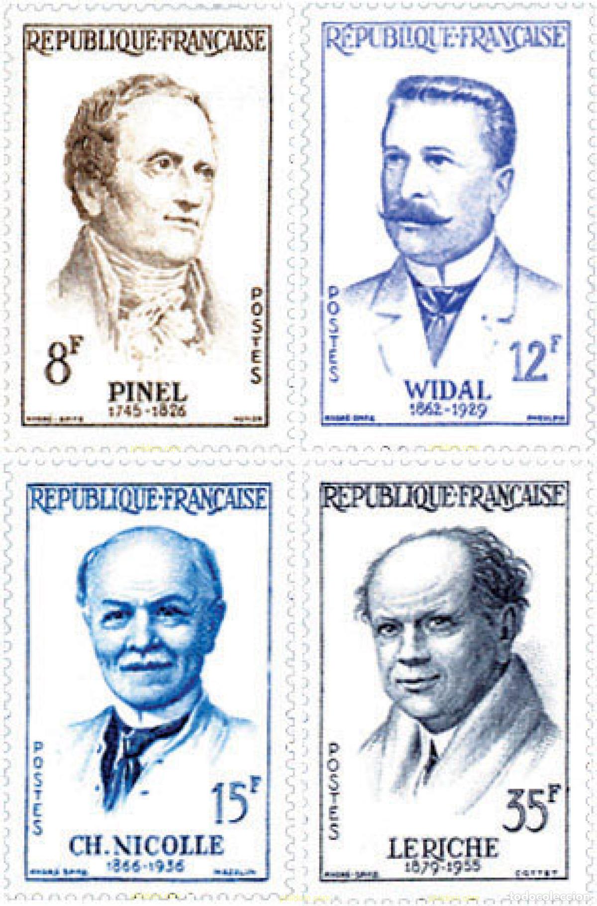 Sellos: 121576 MNH FRANCIA 1958 MEDICOS