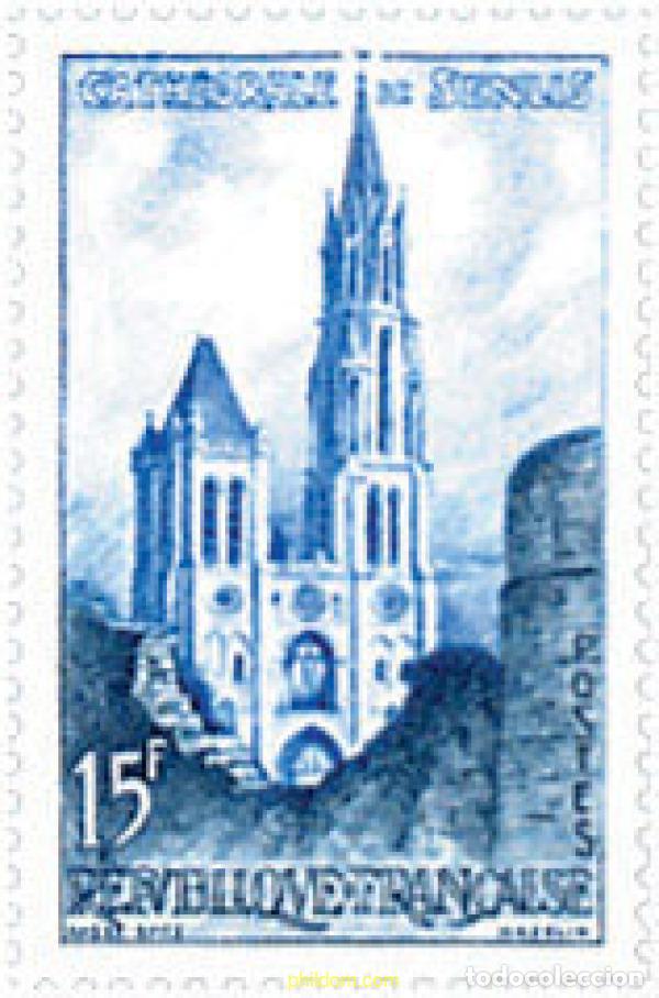 Sellos: 121588 MNH FRANCIA 1958 CATEDRALES
