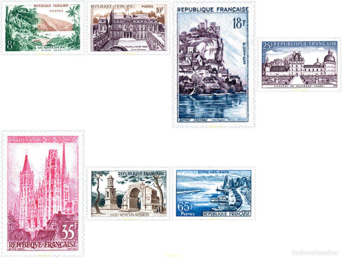 Sellos: 121544 MNH FRANCIA 1957 PAISAJES