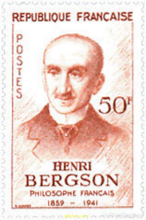 Sellos: 121769 MNH FRANCIA 1959 CENTENARIO DEL NACIMIENTO DE HENRI BERGSON