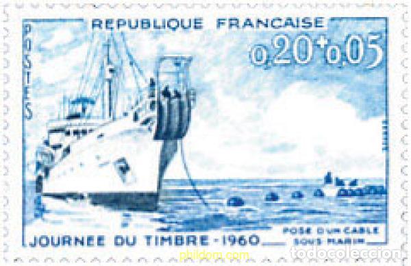 Sellos: 121779 MNH FRANCIA 1960 DIA DEL SELLO
