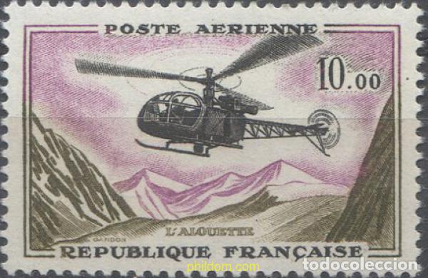 Selos: 656435 MNH FRANCIA 1960 AVIONES