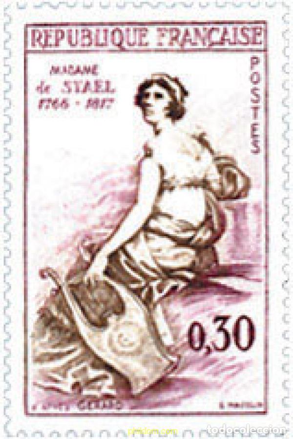 Selos: 352810 HINGED FRANCIA 1960 MADAME DE STAEL