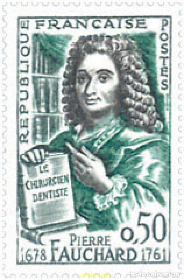 Selos: 352983 HINGED FRANCIA 1961 BICENTENARIO DE LA MUERTE DE PIERRE FAUCHARD
